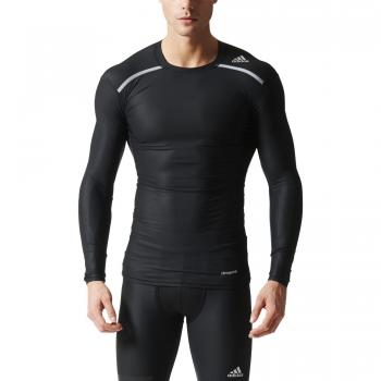 adidas TF Chill LS - Camiseta para hombre, talla M, color negro