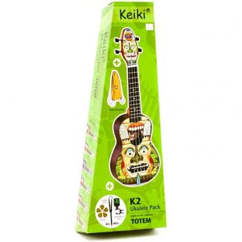Ortega K2-TM Soprano Ukulele with Totem