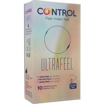 Control Finissimo Ultrafeel Preservativos Extrafinos - Caja de 10 Unidades