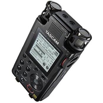 Grabadora de PCM Lineal Estéreo TASCAM DR-100MKIII 24bit/192kHz para Youtube, ASMR, Música y Grabaciones de Naturaleza