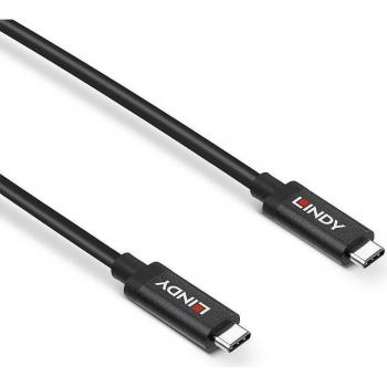 Lindy Cable USB 3.1 Gen 2 C/C Activo de 3m - Alta Velocidad de Transferencia