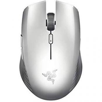 Razer Atheris Mercury White Ambidextrous Wireless Gaming Mouse 7200 DPI Optical Sensor Bluetooth & RF Wireless Connection