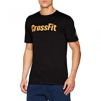 Reebok RC Fef tee-Speedwick Camiseta, Hombre, Negro/Sedoso, 2XL