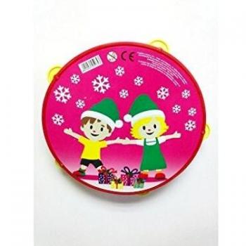 (CEPILLOS LOZANO) Pandereta plastico 20 cm