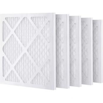 Filtros de Aire VEVOR 400x400mm - Pack de 5 - Filtros Blancos para Purificadores y Equipos de Restauración