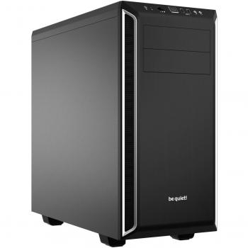 be quiet! Pure Base 600 Midi-Tower Gaming Case, Black and Silver