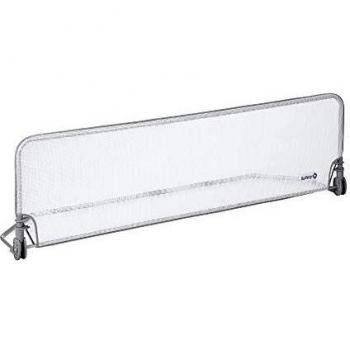 Safety 1st Barrera Cama niño longitud 150 cm, Barandilla cama niños, seguridad anticaídas infantil abatible, duradera y fácil de instalar, 150 x 41 cm, Blanco