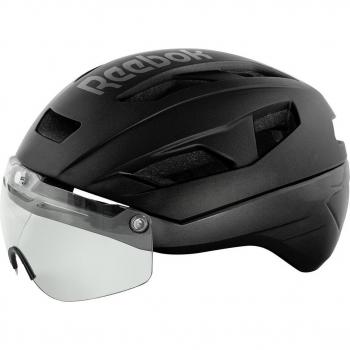 Casco de Protección Reebok Urban Trekking KS09 para Patinetes y Bicicletas en Color Negro Mate Talla L