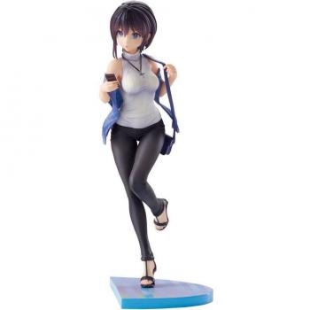 Apex Estatua 1/7 Akuru Hayahoshi Oshirabu: Waifus Over Husbandos 23 Cm