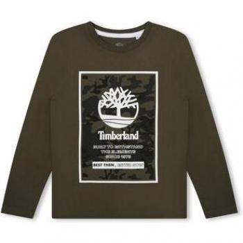 Timberland Camiseta manga larga para niño con dibujo frontal