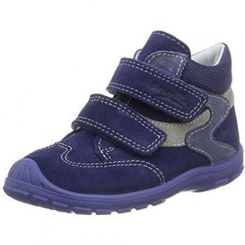 Superfit SOFTTIPPO - Zapatos primeros pasos de piel para niño azul Blau