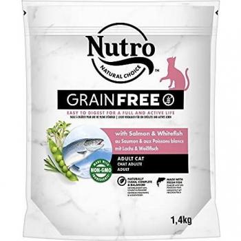 Nutro Grain Free gato adult salmón 1,4 kg