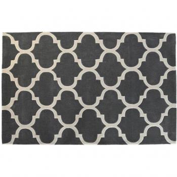 Alfombra DKD Home Decor Gris Poliéster 120 x 180 x 2 cm Étnico