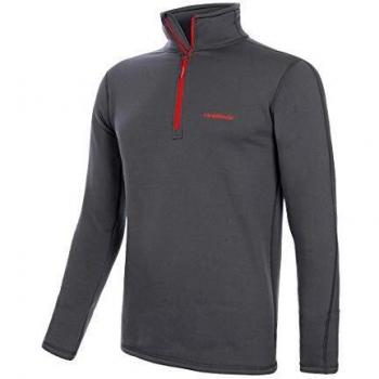Trangoworld Arpan 01, Suéter para Hombre, Gris Oscuro, S