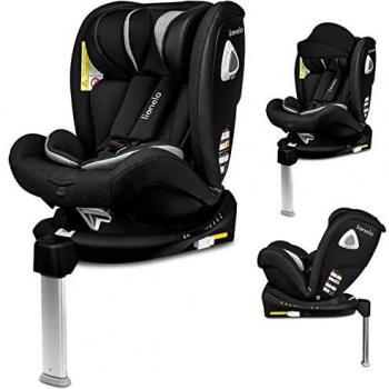 LIONELO Braam Asiento de seguridad Para niños 0-36 kg, Regulación del respaldo de 5 niveles, Regulación del reposacabezas de 9 niveles, SideProtet ISOFIX