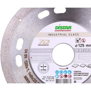 Disco Diamantado Distar Esthete 115mm 1A1R Corte Preciso y Rápido para Materiales Duros