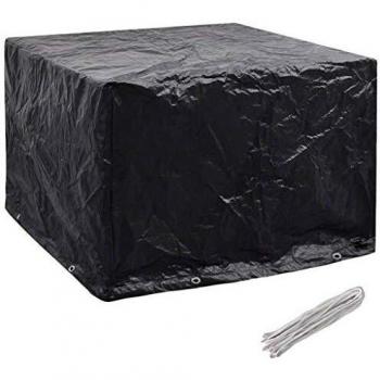 vidaXL Funda Muebles Jardín 8 Ojales 218x77x55 cm Exterior Mobiliario Patio