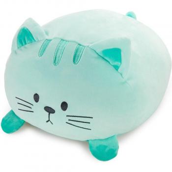 Cojín Molón Kitty Balvi Verde en Forma de Gato Extra Suave