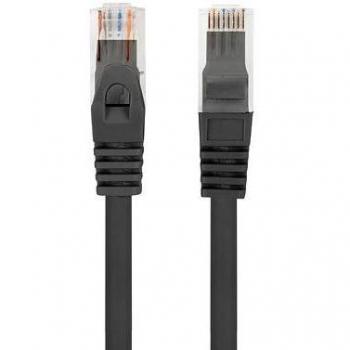 Lanberg PCU6-10CU-0300-BK Cable de Red Cat6 U/UTP RJ45 3m Negro