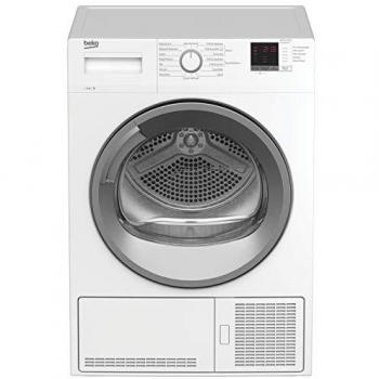 Secadora de condensación Beko DBBU8112GA0WS, 8 kg, Clase B, Carga frontal, Color blanco