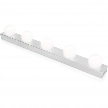 Smartwares IWL-60012 - Luz para tocador, diseño de Hollywood, 5 luces