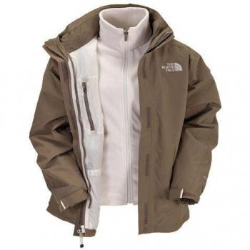 The North Face W Nadir Triclimate 3 en 1 Parka Brown L 42/44