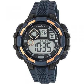 Reloj Digital para Hombre Radiant RA439601 con Correa de Caucho, 45mm