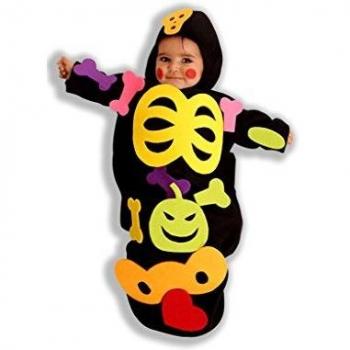 Disfraz de Pequeño Esqueleto Puzzle para bebé