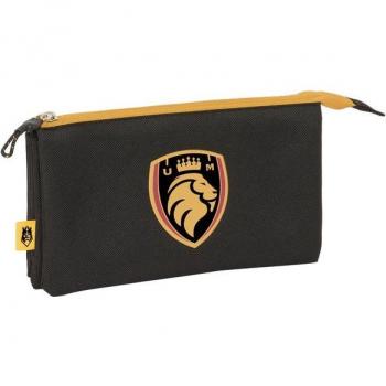 Portatodo Triple Kings League Ultimate Móstoles - Diseño Moderno - Ideal para Oficina y Escuela - Múltiples Compartimentos - Material Resistente y Duradero 22x12x3CM