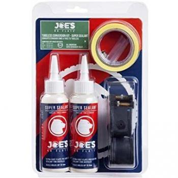 Joes FV - Cinta cubre-llanta para bicicletas, color gris, talla 19-25mm