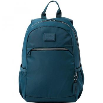 Mochila juvenil eco-friendly azul con bolsillos laterales para PC de 13 pulgadas - Tracer 1 en color Legion Blue