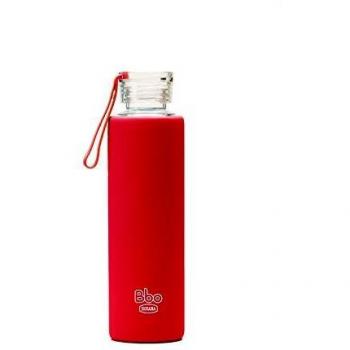 Irisana BBO Botella con Funda, Rojo, 550 ml