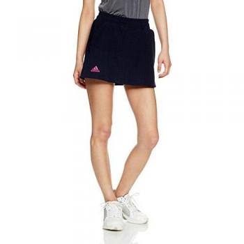 adidas Falda Seasonal para Mujer, Azul Oscuro, Rosa, XL