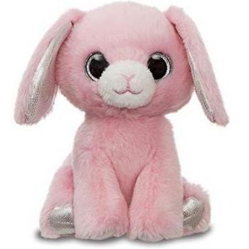 Aurora World Aurora, 61275, Sparkle Tales, Luna Rabbit, 13cm, Peluche, Pink, Color Purple