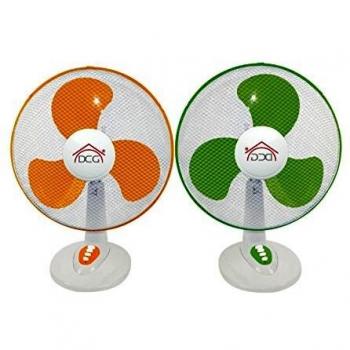 Ventilador de Mesa Oscilante DCG VE9046 40cm, 3 Velocidades, 50W, Colores Surtidos