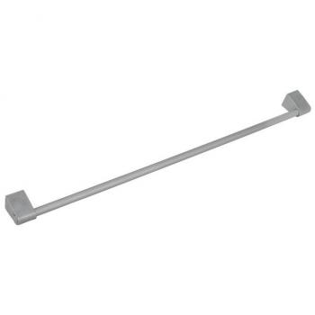 Metaltex City Line 60 cm Adjustable Curtain Rod with Mounting Hardware
