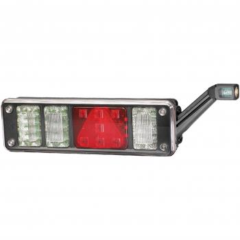 Piloto posterior LED Hella 2VP 340 960-111 - 24V, Montaje atornillado, Color lente: cristalino, Conector EasyConn