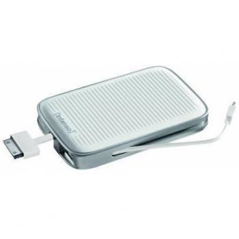 INTENSO Mobypack - Cargador Movil, 5200mAh  para Iphone, Smartphone, Digital Camera , MP3, MP4, color blanco