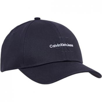 Gorra de béisbol Calvin Klein Jeans Mono Logo Bordado Negro Talla Única