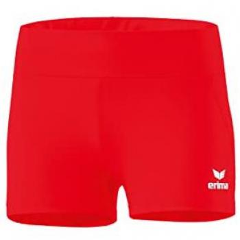 Erima Pantalones Cortos Racing Athletics Hot, Pantalones cortos de atletismo para mujer, color rojo, talla 38