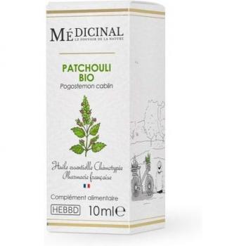 Aceite Esencial Medicinal de Pachuli Orgánico 10ml