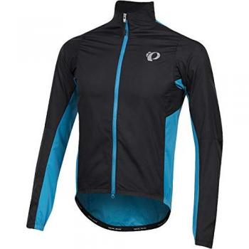 Pearl Izumi Elite Pursuit Hybrid Chaqueta Térmica, Hombre, Negro/Azul, L