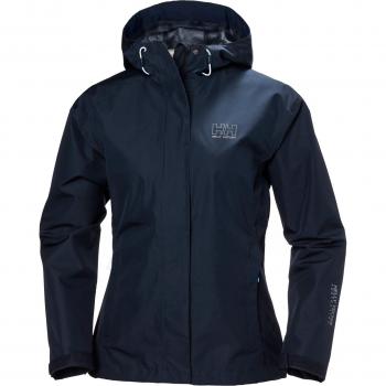 Helly Hansen Women's Seven J Breathable Rain Jacket Navy Size S
