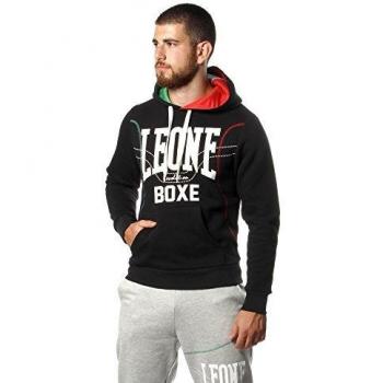 LEONE - Sudadera con Capucha de Hombre 1947 Apparel - Negro