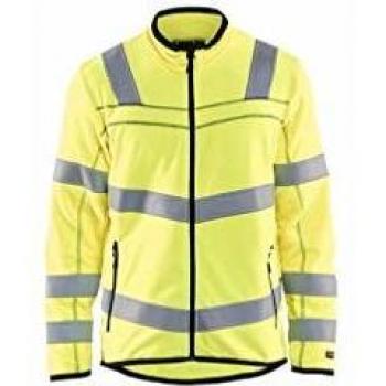 Blaklader High Visibility Microfleece Jacket, Yellow, XS