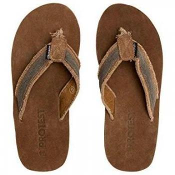 Protest GABONA - Chancletas de hombre color marron, talla 41
