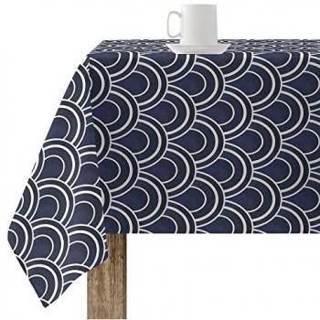 Mantel resinado antimanchas Modelo Toulouse, tamaño 250x140 cm, impermeable y elegante, fabricado en España