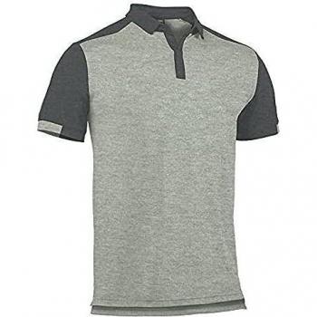 Joma - Polo comfort gris melange claro m/c para hombre