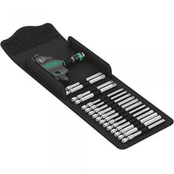 Wera Kraftform Kompakt 400 17 Piece T-Handle Screwdriver Bit Set