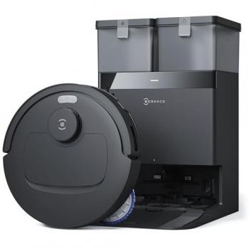 Robot Aspirador y Fregasuelos Ecovacs DEEBOT T30C OMNI con Estación de Auto-Vaciado, 25.000 Pa, Lavado a Agua Caliente 75 ℃, Tecnología OZMO TURBO